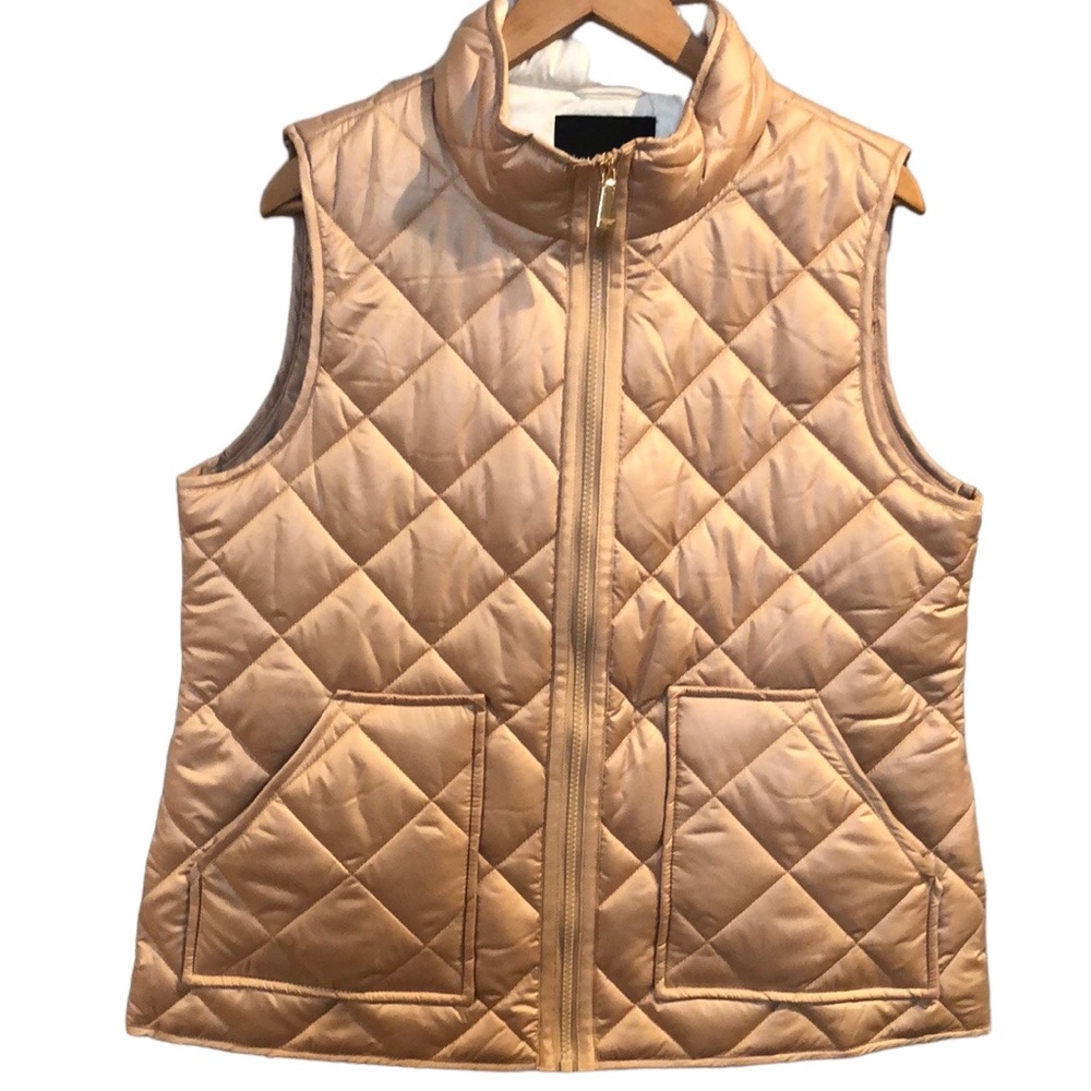 Kate Spade quilted puffer vest L